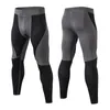 Calças masculinas simples exercício calças de fitness correndo estiramento basquete base treinamento compressão magro casual calça