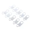 Clocks Accessories 10PCS Silver Wall Clock Hooks DIY Movement Mechanism Metal Hanging