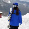 Sweats à capuche pour femmes unisexe surdimensionné sweat à capuche de ski pour hommes femmes en plein air neige snowboard pull à capuche équipement snowboard vêtements de sport