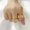 1991-2005 Birth Year Number Rings for Women Men Gothic Birthday Date Ring Special Date Gold Ring for Friendship Gift339S