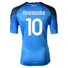 23 24 футбольная майка NAPOLI Maglia Napoli 2023 2024 ZIELINSKI KVARATSKHELIA KIDS CAMPIONI D'ITALIA ФУТБОЛЬНАЯ ФУТБОЛКА OSIMHEN LOZANO SSC Napoli Maillots de foot