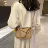 Borsa a tracolla piccola quadrata per celebrità tendenza coreana casual borsa a tracolla portatile monospalla sotto ascella modello 7569