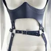 Speeltjes voor koppels Bdsm Nieuwe Sexy Vrouwen Volledige Set Verstelbare Hals en Riem Pu Lederen Bretels Lingerie Gothic Kousenband riemen