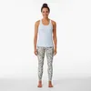 Active Pants Marble - Svart och vit grå virvlad design Leggings Clothing Fitness