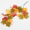 Dekorativa blommor Simulering Vine Harvest Festival Halloween Autumn Decoration Artificial Wall Hanging Decor Fake Plants