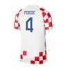 22 23 Croacia MODRIC voetbalshirts nationale ploeg MANDZUKIC PERISIC KALINIC 2023 Kroatië voetbalshirt KOVACIC Rakitic Kramaric speler Heren Kindertenue uniformen