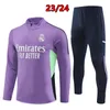 2023 2024 Survêtement d'entraînement du Real Madrid VINI JR BELLINGHAM 23 24 Real Madrid Kits de football pour hommes et enfants Survêtement de football Chandal Futbol Survetement