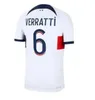 2023 2024 MAILLOT DE FOOT MBAPPEサッカージャージーコロムアニO.Dembele Asensio Hakimi Ugarte Footbale Shirt 23 24 Hommes Enfants Men Kit