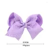 Hårtillbehör 12 datorer/Lot Elegant Flower spets hårnålar Bågar för yngre barn födda tjejband bowknot clips huvudbonader