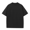 Magliette da uomo T-shirt oversize in cotone da 230 g T-shirt estiva europea ad asciugatura rapida Top in jersey a doppia altezza con stampa personalizzata ecologica