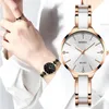 Women's Watches NIBOSI relgio feminino Fashion Brand Women Watch Luxury Quartz Ladies Ceramic Clocks Waterproof For 230928