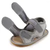 Сандалии для детей 0-1 года, летняя дышащая сетчатая обувь для малышей на мягкой подошве, повседневные сабо для младенцев, прогулочная обувь для новорожденных