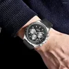 손목 시계 2023 Swish Quartz Watch Men 최고 브랜드 자동 날짜 자동 날짜 손목 시계 실리카 젤 방수 스포츠 크로노 그래프 클럭 맨