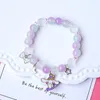 Strand S Flower Animal Urocze bransoletki dla kobiet modne Kawaii Crystal Fashion Charm Student Bransoletka Bransoletka Biżuteria