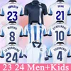 2023 2024 Real Sociedad Soccer Jerseys Cho Take Kubo Oyarzabal Sadiq Andre Sia Zubimendi Brais Mendez Merino Le Normand Home Away Men and Kids 23 24 Football Football