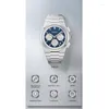 Zegarek kwarcowy zegarek dla mężczyzn Business Oryginalny analog chronografu Luminous 5Atm Waterproof WorkWatch Stael STAL HOMBRE