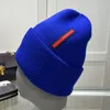 Beanie / Skull Caps Gorros de luxo chapéu de designer de cor sólida Feijão de inverno homens e mulheres Design de moda chapéus de malha outono boné de lã carta jacquard unissex chapéu de caveira quente bom