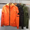 Stones Herren-Kapuzenpullover, Designer, klassisches Badge-Ärmel, CP-Langarm-Shirt unten, Stones Island, lockeres CP-Unternehmen, einfaches Baumwoll-Vielseitigkeitsoberteil, Hemdjacke mit Reißverschluss, BMH7