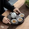 Çay Tepsileri Bambu Yuvarlak Tepsi Kek Aksesuarları İncelemesi