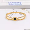 2023 Luxury Nail Roman numerals Diamond Bracelet Women Stainless Steel Rose Gold Couple Bangle Fashion Jewelry Valentine Day Gift for Girlfriend Proposal Wedding