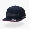 2023 NY F1 DRIVER RACING CAP Formel 1 Team Fashion Curved-Brimmed Baseball Cap Summer Casual sports Sunhat Men's broderade mössa