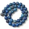 Beads 6/8/10 Mm Natural Sea Sediment Dark Blue Imperial Turquoises Round Jaspers For Jewelry Making DIY Charms Bracelet Supplies