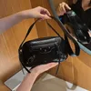 Dames 2023 Nieuwe Trend Klinknagel Locomotief Vierkant Klein Hoge Kwaliteit Eén Schouder Crossbody Tas Model 7569