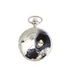 Orologi da tasca Anime Attack On Titan Orologio con ciondolo Orologio Collana per feste Gioielli Cosplay Regali per uomini e donne