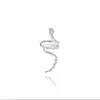 Rücken Ohrringe Kristall Zarte Schlange Earbone Earclimber Für Frauen 1pc Nicht Durchbohrt Earcuff Earing Mode Schmuck Großhandel KDE139