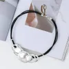 Chokers 2021 moda pescoço colar vintage geometria suspensão pingente tendência traje jóias para mulheres acessórios incomuns thing287j