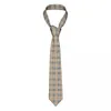 Cravates d'arc classique écossais tartan cravate à carreaux hommes femmes maigre polyester 8 cm étroite cravate à carreaux costumes accessoires cravate busines
