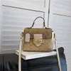 Baobao feminino 2023 nova flor velha carteiro impresso um ombro crossbody saco morgan flap bolsa modelo de moda avançada 9236