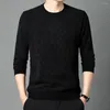 Men's Sweaters Fleece Sweater Cozy Knit Thick Warm Stylish Pullovers With Soft Plush For Fall Winter Wear Solid Color