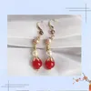 Dangle Earrings Chinese Retro Style Hanfu Cheongsam Pearl Long Tassel Earring Party Bride Accessory