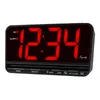 Wall Clocks Extra-Large 3 In. Red LED Alarm Clock With High/Low Settings Digital Reloj Astronomy Room Decor