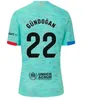 24 25 25 Lewandowski Ansu Fati Soccer Jerseys Ferran R. Araujo Camiseta de Football Christensen O.