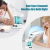 Facial Steamer 2 In 1 Hair Facial Steamer Air Humidifier Nano Mist Moisturizing for Facial Sauna Hydration Skin Care Home Salon Vaporizador 230928