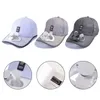 Kapity kulowe KLV Dorosły Letnia Kreana baseballowa z filtrem Baseball z USB Mini Cooling Fan Fan Oddychający siatka Rybowanie Hat Trucker Hat 230928