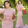 2023 Oct Aso Ebi Arabic Pink Mermaid Mother Of Bride Dresses Sweetheart Evening Prom Formal Party Birthday Celebrity Mother Of Groom Gowns Dress ZJ32