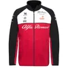 Nouveau F Racing costume Alfa Romeo équipe manteau veste pull hommes automne et hiver vêtements épaissis Kimi