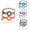 Colliers de chien 2 paquets pour Airtag collier de chat support de rupture sangle réfléchissante réglable avec étiquette d'identification de cloche