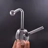 Atacado removível Hookahs Grosso inebriante Protable mini Clear barato água dab rig bong tubo com queimador de óleo de vidro downstem tigela para fumar