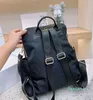 Backpack Travel Mountaineering School Black Nylon Waterproof Practical Senior Large Capacity Schoolbag Handbags 230923