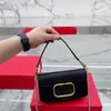 Ladies Calfskin Handbag Counter Counter Bag Bag Designer حقيبة يد التيار الإبط Women Women Luxury Crossbody Bag Leather Hobo Stray Bag متضمنة مع صندوق الهدايا