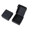 Gift Wrap 50pcs Kraft Boxes Square Mini Cardboard Presentation Favour Small Jewelry Packaging