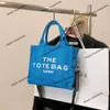 Populär Designern Tote Bag Marc Women Totes Bag stor enstaka canvas mode axel Jaobs väska crossbody väska jacobes shopping handväska