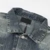 High Street Jackets Mens damski płaszcz dżinsowy Diamond Logo kurtki Casual Long Rleeve Zwiedź