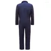 Men's Tracksuits Onesie Spring And Autumn Solid Color Tooling Style Simple Casual Large Size