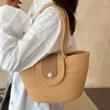 Shoulder Bags Premium Summer Bag for Women with Large Capacity New Trend Live Niche Design Shoulder Texture Tote
