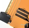 Mens and womens Fashion woven shoulder bag Temperament Box type Crossbody bag Multi function wallet Card Bag